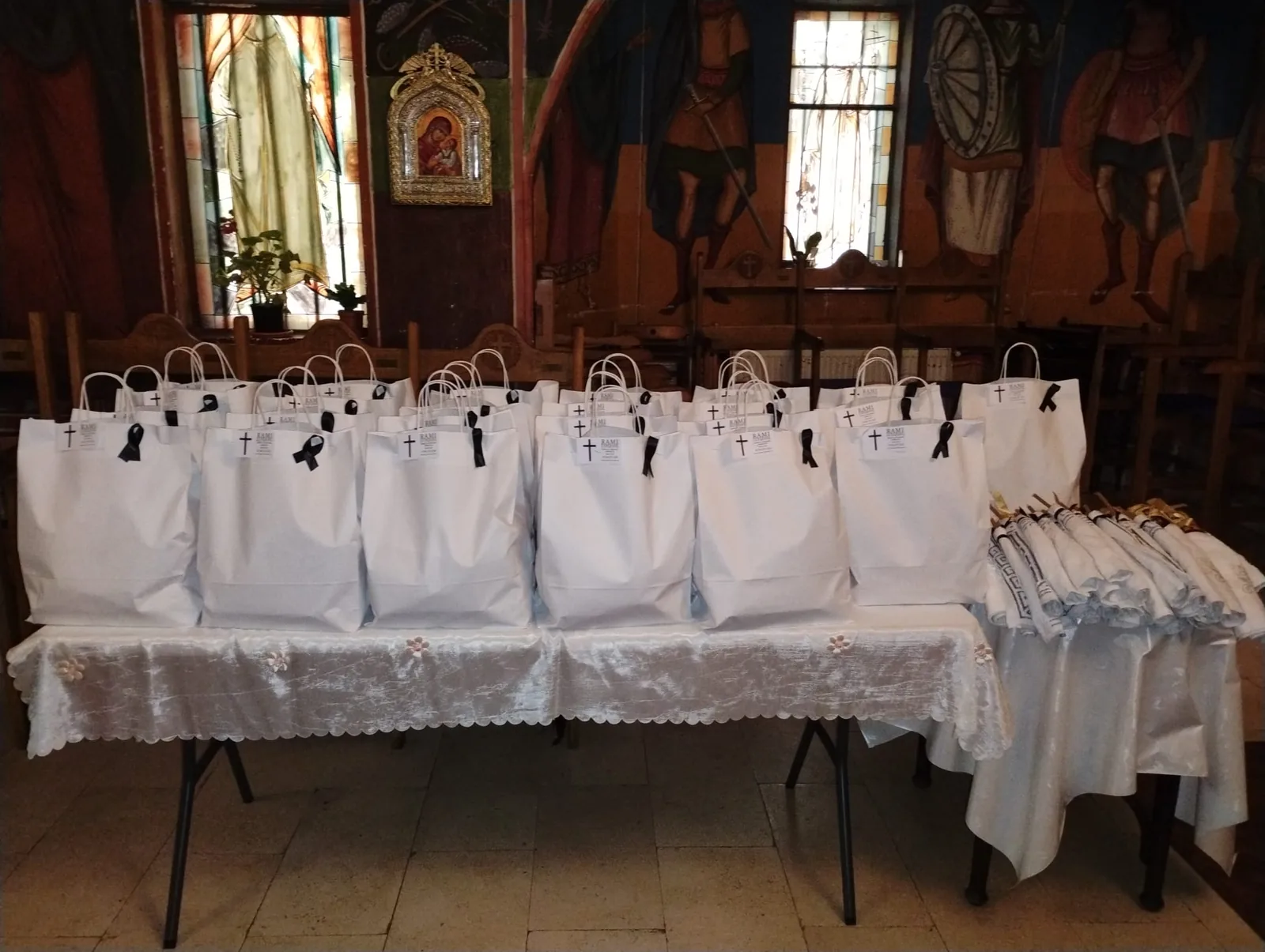 Depunere la capela Rami Funerare